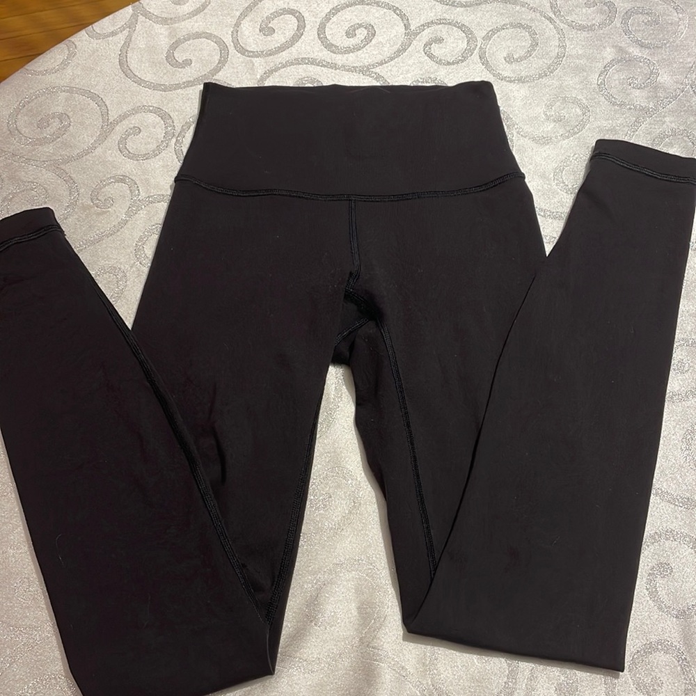 Lululemon wunder under high rise leggings 28 inch seam